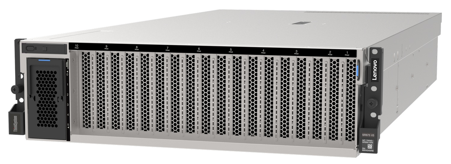 Lenovo SC750 V4 Neptune — representative product image (Lenovo SR675 V3 shown)