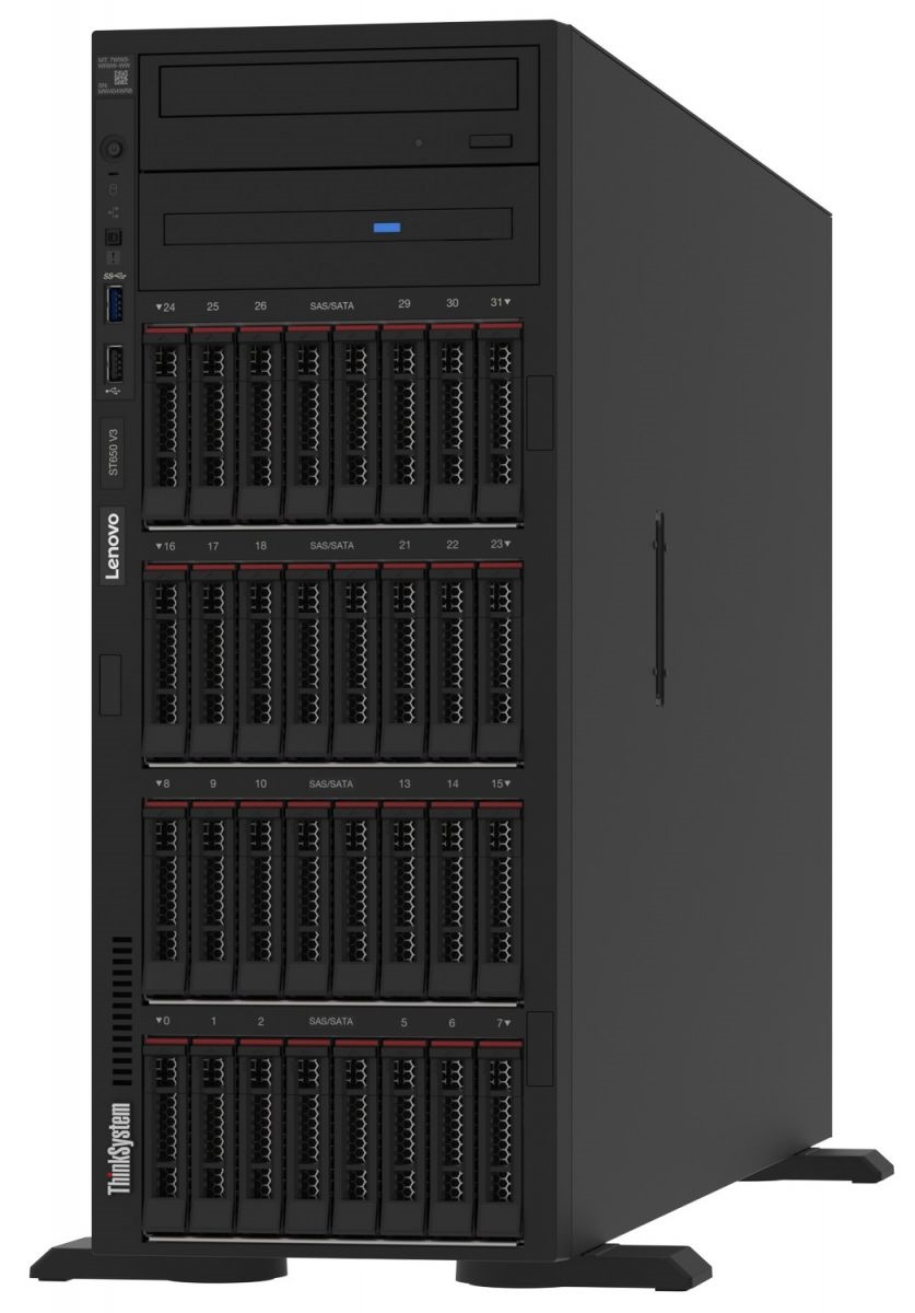 Lenovo ST250 V3 — representative product image (Lenovo ST650 V3 shown)