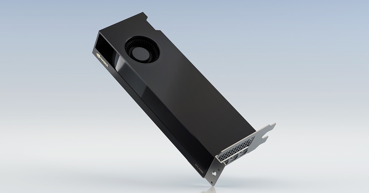 NVIDIA RTX A2000 (12GB) GPU — representative product image (NVIDIA RTX A2000 shown)