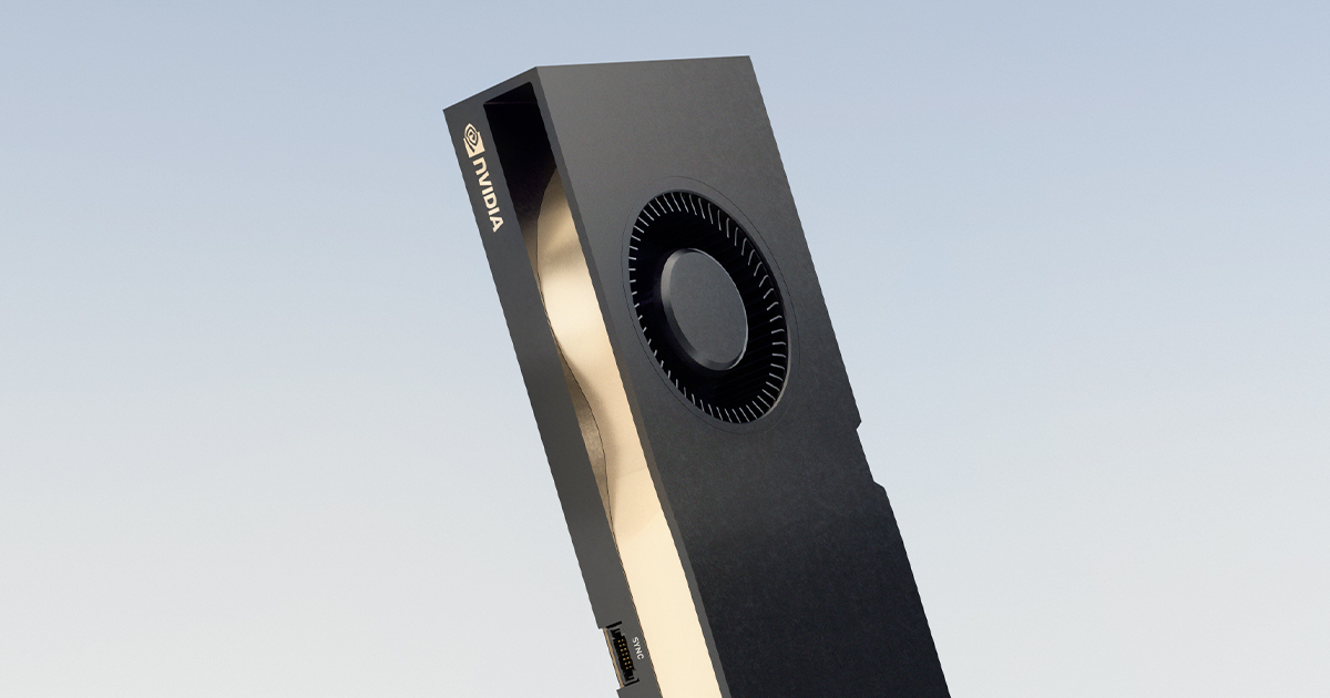 NVIDIA RTX A5000 GPU — official product image