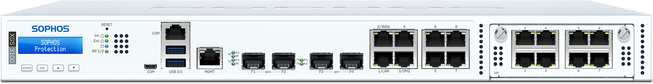 Sophos XGS 3100 firewall — official product image