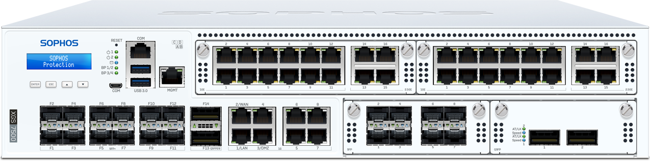 Sophos XGS 7500 firewall — official product image